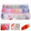 kit 50 cores com acessórios plástica para iniciantes 6