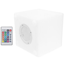 led-würfellicht 15 cm, farbwechselnd, bruchsicher, für außen, 3 stück