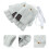 1 paar usb-beheizte strickhandschuhe doppelseitig mit fingern 11
