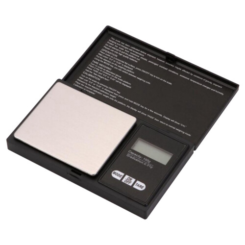báscula electrónica miniatura para joyas 100g/0,01g alta precisión