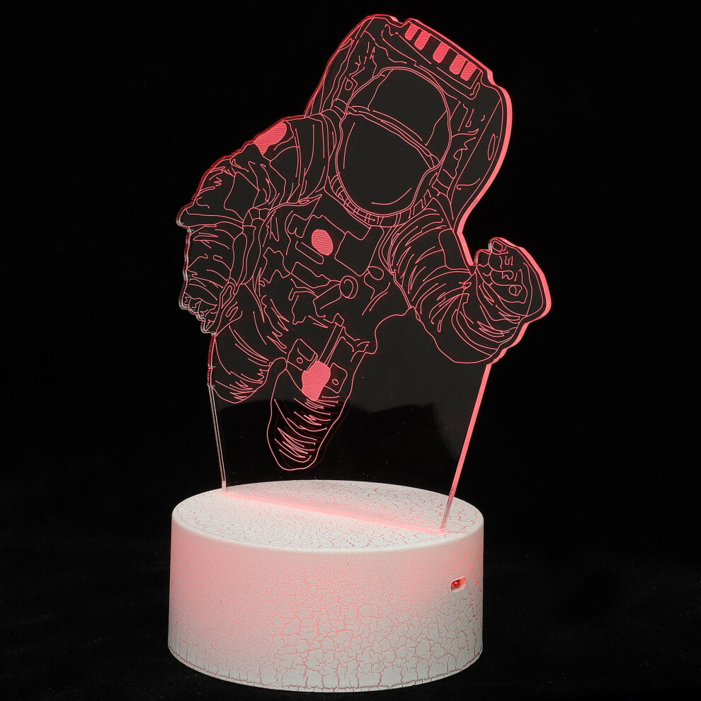 astronaut 3d illusion night light acrylic bedroom lamp-image-OPC-PKTCCGV-NEW