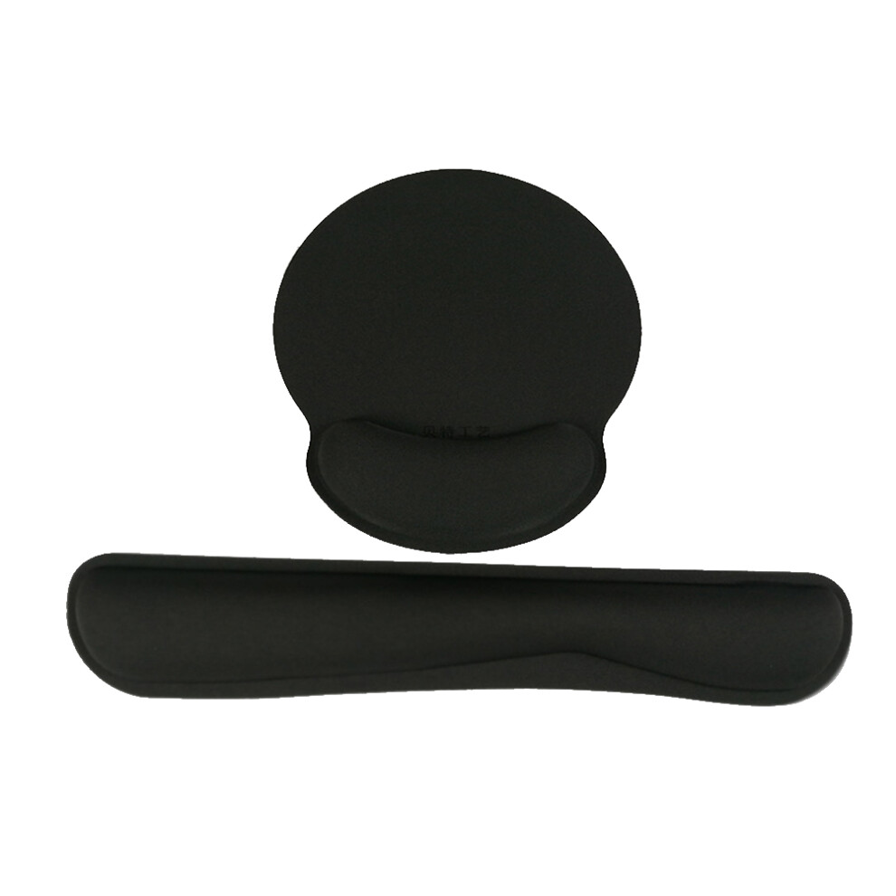 Keyboard Wrist Rest Pad For Pc Mouse And Keyboard Black 3313184235111