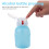 4 pcs plastic nail polish remover bottles, multipurpose containers 6