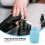 4 pcs plastic nail polish remover bottles, multipurpose containers 9