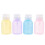4 pcs plastic nail polish remover bottles, multipurpose containers 2