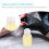 4 pcs plastic nail polish remover bottles, multipurpose containers 8