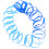 24pcs colored silicone bracelets decorative wrist straps 8