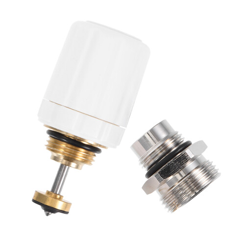 High Position Floor Heating Manifold Valve Core Spring-Loaded Shut-Off