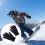 1 pair full cover touch screen winter riding gloves 7