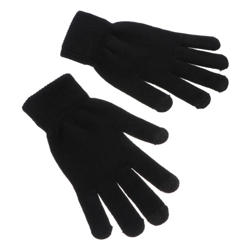 1 pair full cover touch screen winter riding gloves