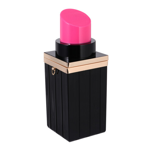 a rossetto con , clutch sera per