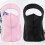 2 pezzi protezione collo cotone seta ghiaccio donna nero+rosa 6