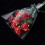 50 pz buste trasparenti per imballaggio e rose 7