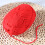 cotone 50 g spesso per uncinetto sciarpe rosso 4