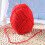 cotone 50 g spesso per uncinetto sciarpe rosso 3