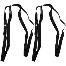 2 fietsbinnenband strips, pvc velgtape met anti-schrapbescherming