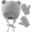 1 set kinderwintermuts en handschoenen, winddicht gebreid 4