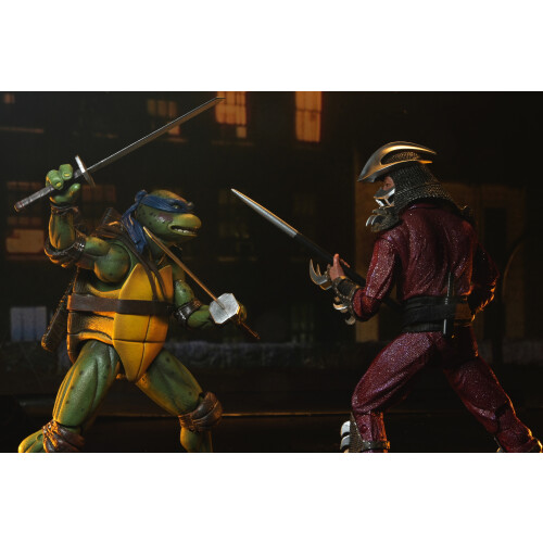 NECA NECA TMNT Roof Top Battle Shredder vs Leo 2 Pack 2