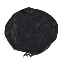 Reusable Outdoor Swimwear Storage Bag Nylon Wet Dry Bag 54cm For Surfers Triathletes Swimmers Black