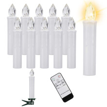 led fensterkerze mit klemme, flammenlos, lichteffekt, partyzubehör