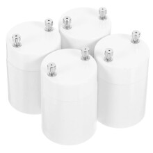 4-teiliger GU24-auf-E27-Adapter für LED-Leuchten, Schraubfassung