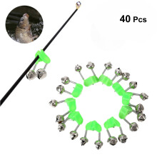 40 uds. clip caña con abrazadera y doble