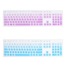 2pcs silicone keyboard skin for kb216p kb216t wk636 waterproof