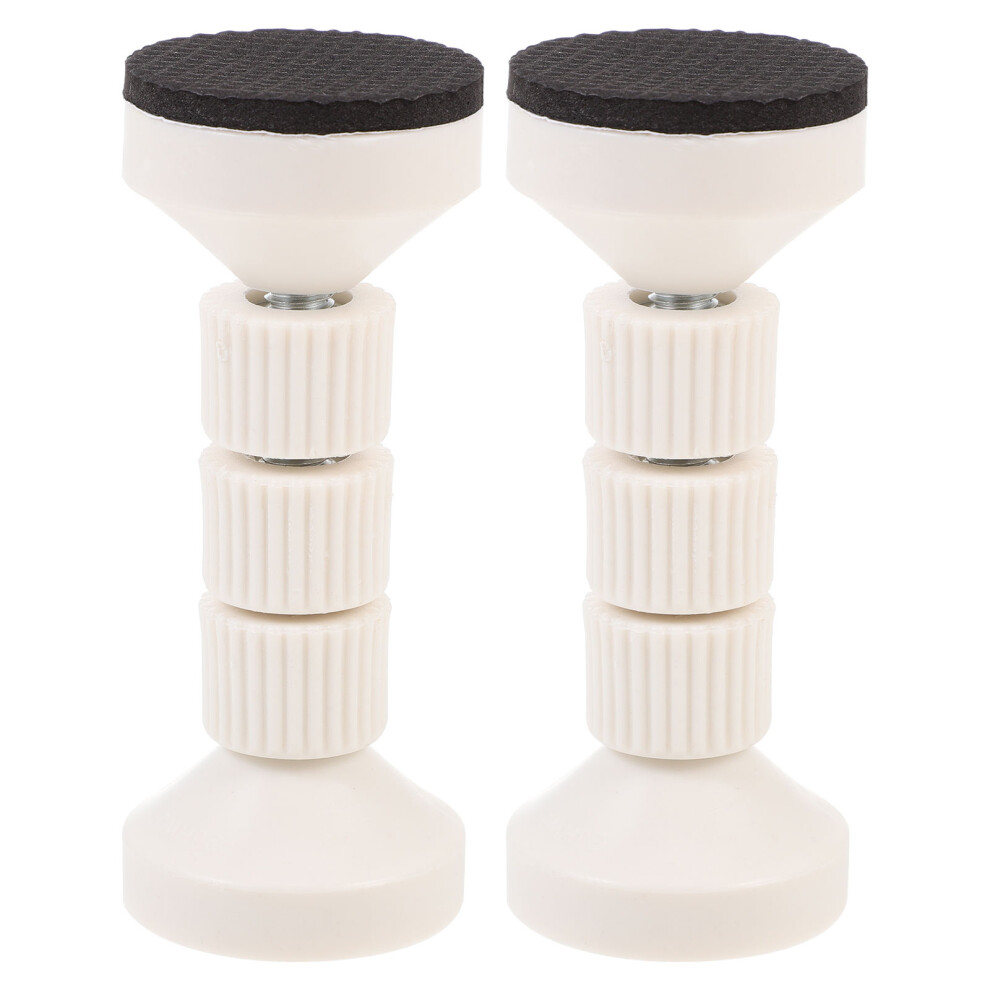 2Pcs Adjustable Bed Frame Stopper Wall Spacer Anti-Shake Fixer 3313547403553