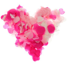 4 packs heart shape paper confetti for wedding, Valentine's day decor