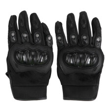 1 pair black cycling gloves breathable anti-skid for outdoor riding