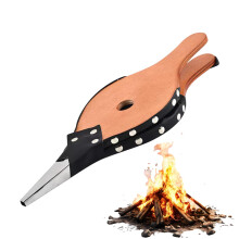 Fireplace Bellows Outdoor Camping Fire Pit Blower Stove Fan Portable Cooking For Grilling BBQ Backpacking
