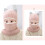 cappello antivento con sciarpa 2-5 anni rosa 5