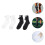2 paia unisex , holding hands, altezza polpaccio 4
