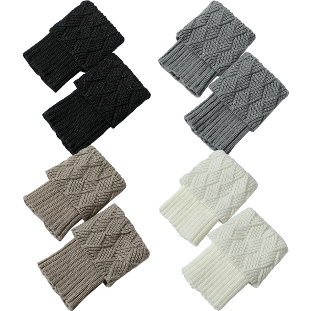 4 Paia Polsini A Per , - Invernali Con