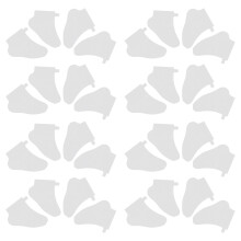 200 pezzi copricalze , protezioni , bianco