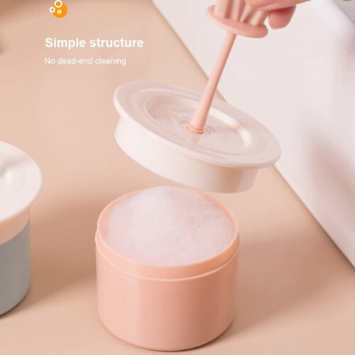 Face Cleaning Bubble Foamer Type 2 Portable Squeezing Foaming Cup Foam Maker 2