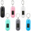 6 digitale sleutelhanger horloges, lichtgevend, stil, voor 2