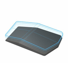 stereo tastatur unterlage mit kissen handgelenk schutz schwarz