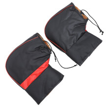 1 paar verwarmde wintermotorfiets handschoenen, waterdicht winddicht