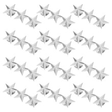 12 sternförmige Anstecker, Bewertungssterne, für Party Kostüm