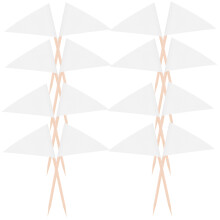 100 zahnstocher-fähnchen mini für cupcake