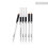 12PC White Eyeliner Pencil Eye Liner Long Lasting Eye 5ml 2