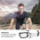 gafas deportivas protección con elástica negro 10