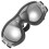 gafas protectoras uv antiviento para perro y cachorro negro 11