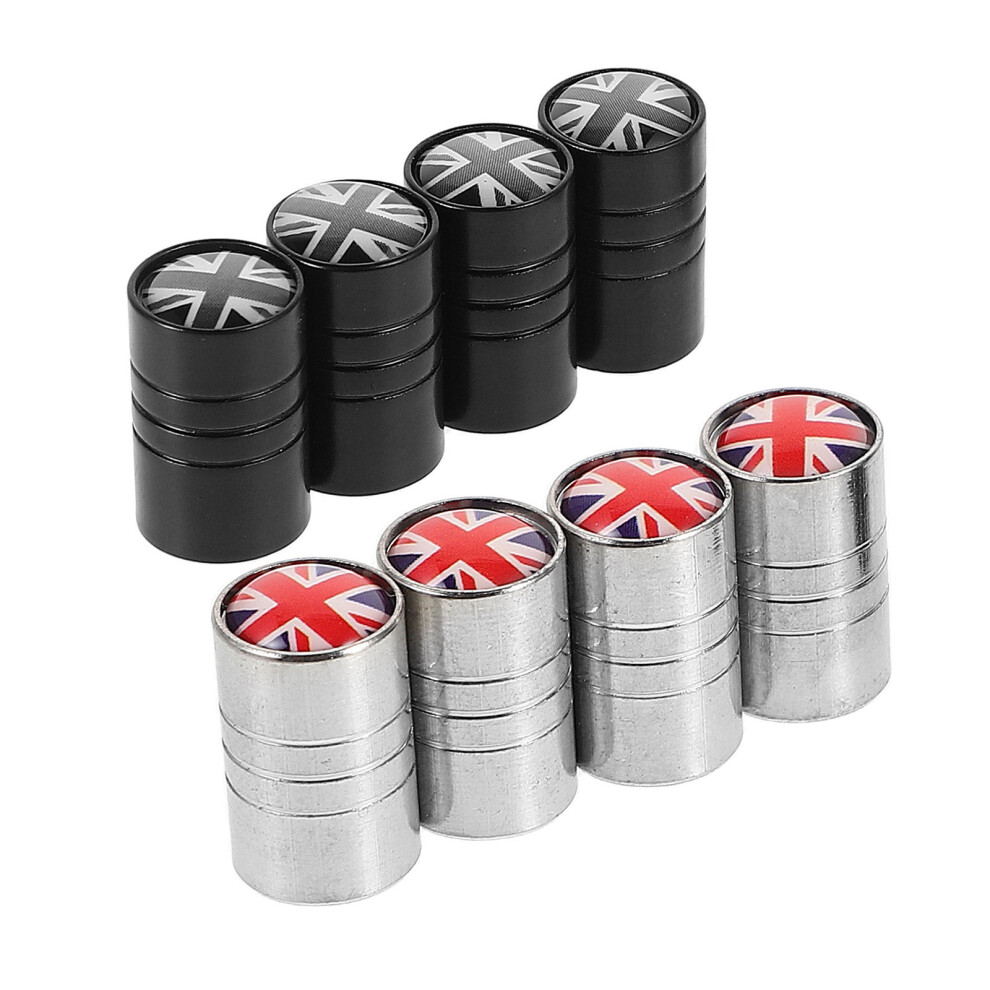 8Pcs Aluminum Alloy Colorful Car Tire Valve Stem Caps For Car Truck 3313919910474