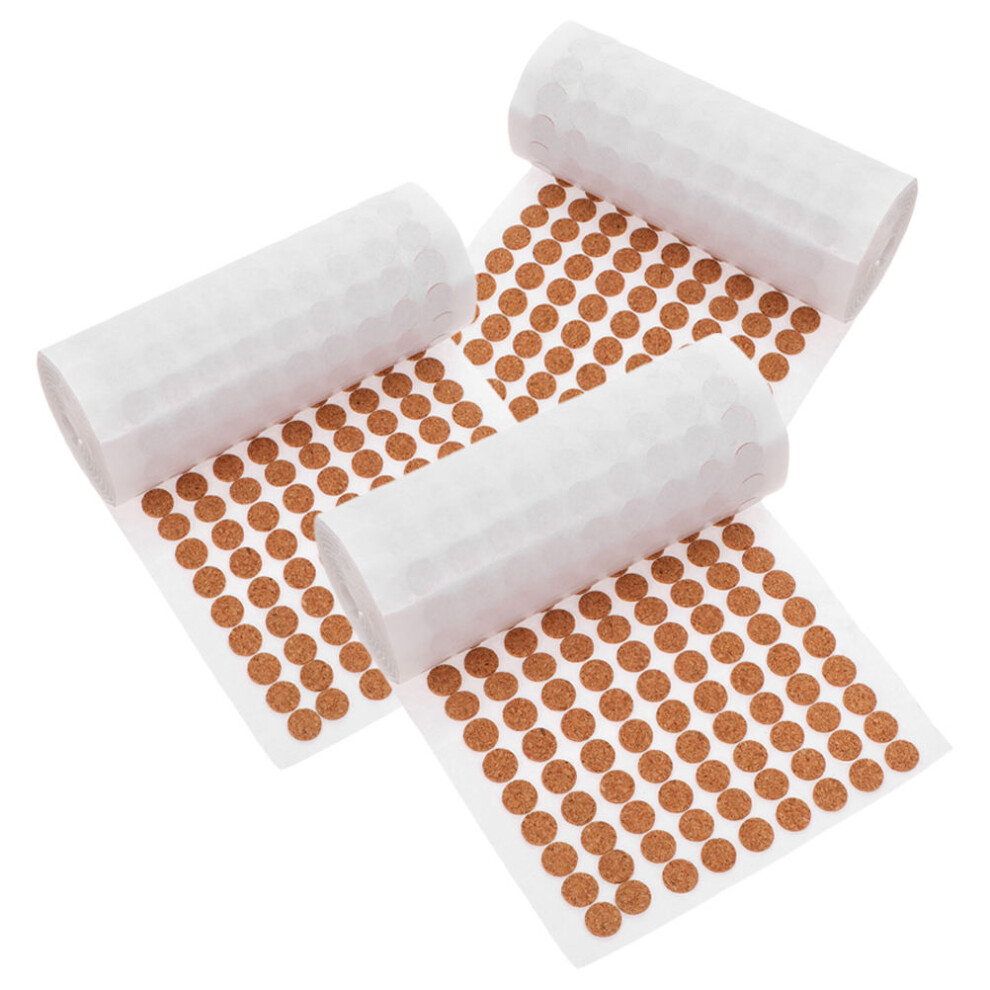 3 Rolls Self-Adhesive Cork Pads For Quiet Cabinet Doors 3313919910405