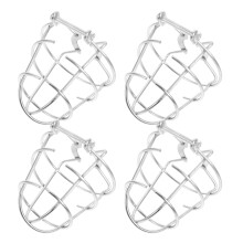 4pcs fire sprinkler cage wall mounted iron wire cover