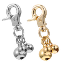 2pcs dog collar bells with clip for small dogs and cats training