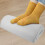 cuscino portatile per gambe e ginocchia, poggiapiedi semi-rotondo 7