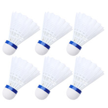 12 pz palline badminton in nylon leggere e resistenti per